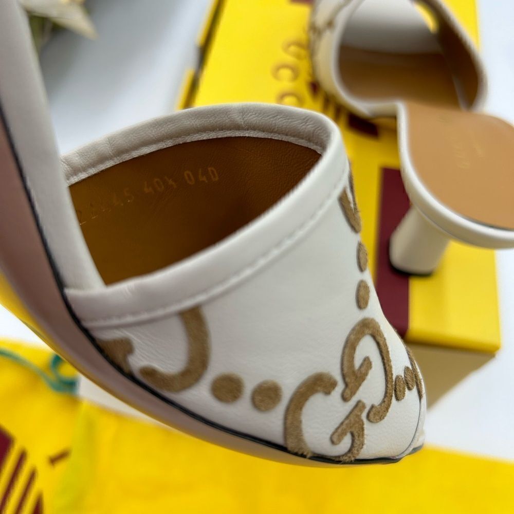 Women’s Gucci X Adidas slide sandal size 40.5 maiden Italy - Picture 6 of 9